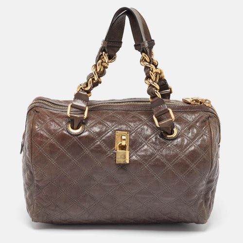 Quilted Leather Westside Boston Bag - Marc Jacobs - Modalova