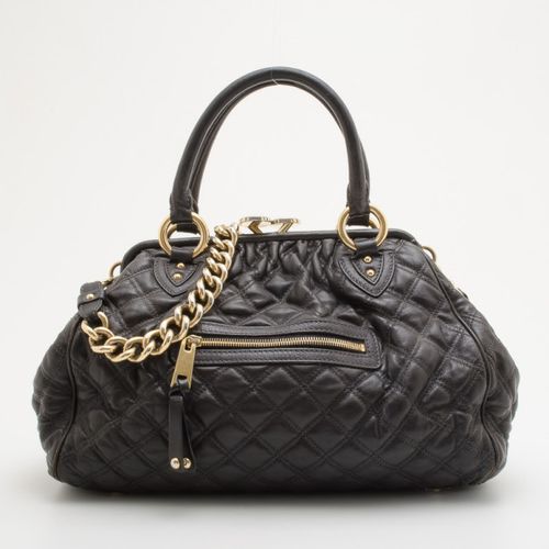 Quilted Leather Stam Satchel - Marc Jacobs - Modalova