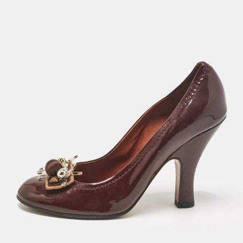 Patent Leather Block Heel Pumps Size 39 - Marc Jacobs - Modalova