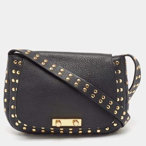 Leather Studded Flap Shoulder Bag - Marni - Modalova