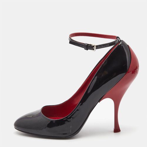 Patent Leather Mary Jane Slingback Pumps Size 38.5 - Miu Miu - Modalova