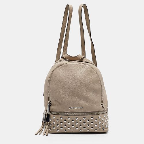 Leather Rhea Studded Backpack - Michael Kors - Modalova