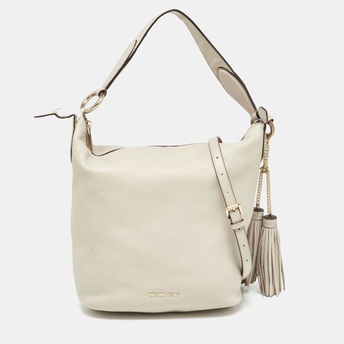 Light Leather Elana Tassel Bucket Bag - Michael Kors - Modalova