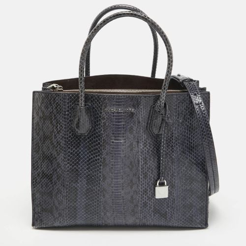 Watersnake Leather Large Mercer Tote - Michael Kors - Modalova