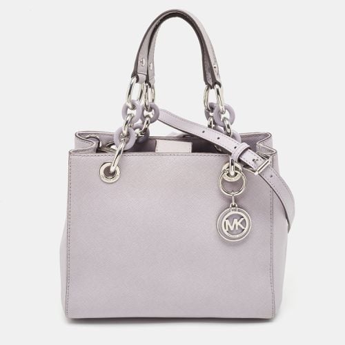 Lilac Leather Small Cynthia Tote - Michael Kors - Modalova