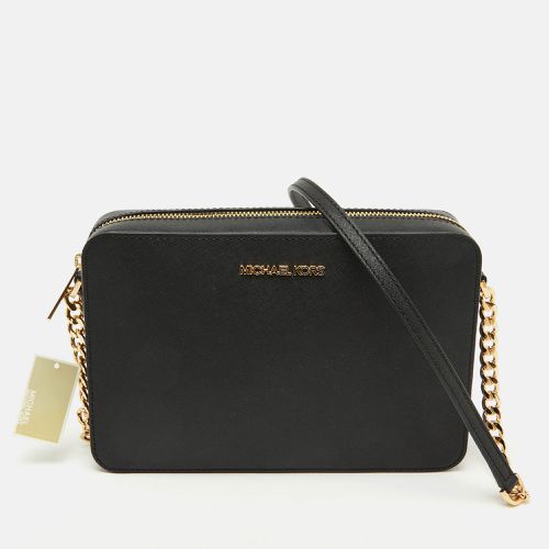 Leather Jet Set Camera Crossbody Bag - MICHAEL Michael Kors - Modalova