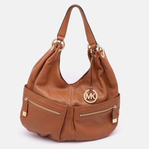 Leather Large Layton Hobo - MICHAEL Michael Kors - Modalova