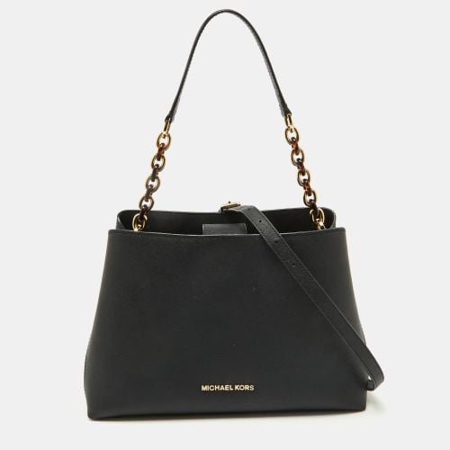 Saffiano Leather Portia Top Handle Bag - MICHAEL Michael Kors - Modalova