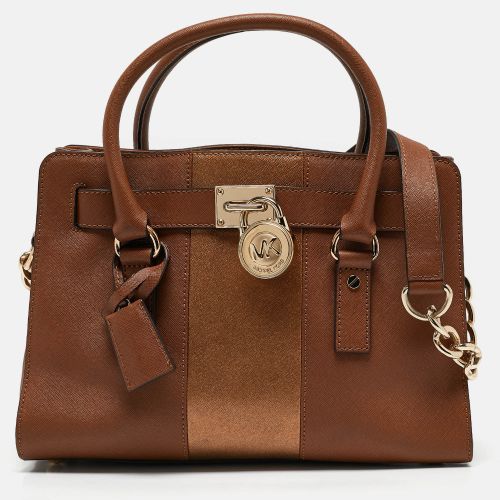 Leather Medium Hamilton East West Tote - MICHAEL Michael Kors - Modalova