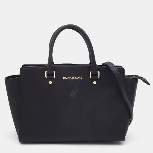 Leather Selma Satchel - MICHAEL Michael Kors - Modalova