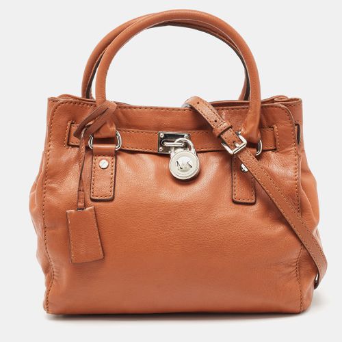 Leather Hamilton North South Tote - MICHAEL Michael Kors - Modalova