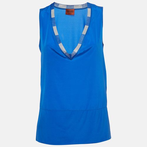 Silk V-Neck Sleeveless Top S - Missoni - Modalova