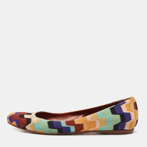 Knit Fabric Ballet Flats Size 36 - Missoni - Modalova