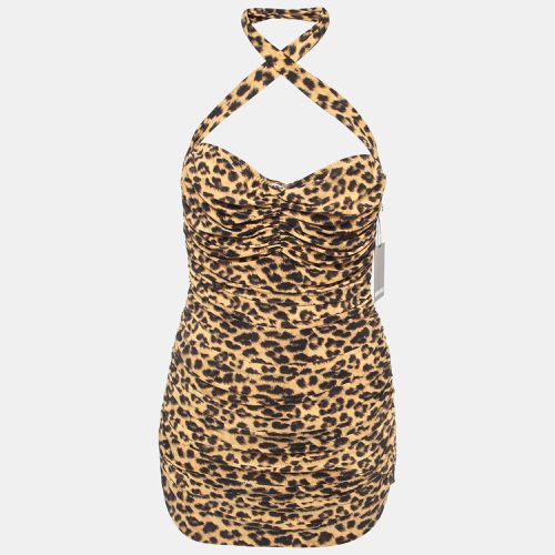 Leopard Print Jersey Bill Mio Swimsuit XL - Norma Kamali - Modalova