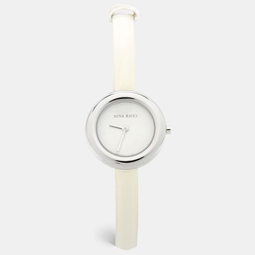 Stainless Steel Leather Classic N00612 Women's Wristwatch 28 mm - Nina Ricci - Modalova