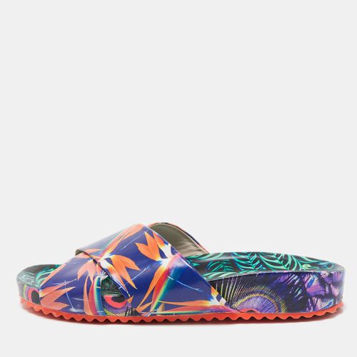 Printed Leather Slides Size 40.5 - Sophia Webster - Modalova