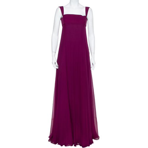 Yves Saint Laurent Edition Soir Silk Chiffon Sleeveless Gown S - Saint Laurent Paris - Modalova