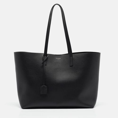 Saint Laurent Leather Large East West Shopper Tote - Saint Laurent Paris - Modalova