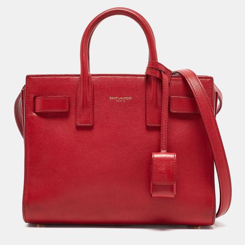 Saint Laurent Leather Nano Classic Sac De Jour Tote - Saint Laurent Paris - Modalova