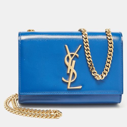 Saint Laurent Patent Leather Small Kate Chain Shoulder Bag - Saint Laurent Paris - Modalova