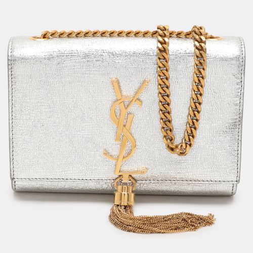 Saint Laurent Textured Leather Small Monogram Kate Shoulder Bag - Saint Laurent Paris - Modalova