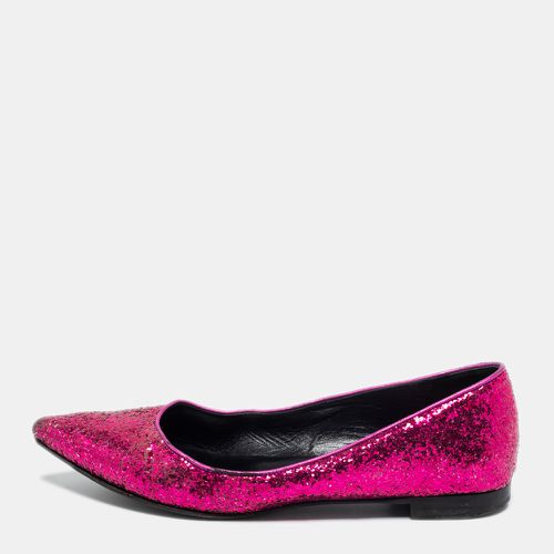 Saint Laurent Glitter Ballet Flats Size 36.5 - Saint Laurent Paris - Modalova