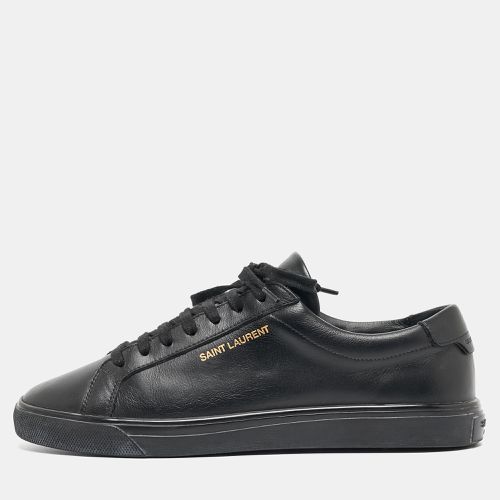 Saint Laurent Leather Andy Low Top Sneakers Size 37.5 - Saint Laurent Paris - Modalova