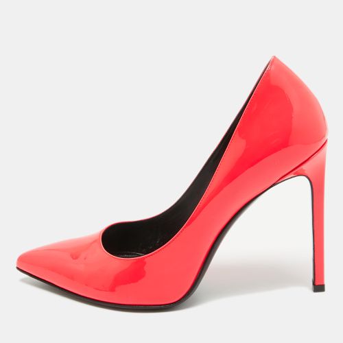 Saint Laurent Neon Patent Leather Anja Pumps Size 37 - Saint Laurent Paris - Modalova