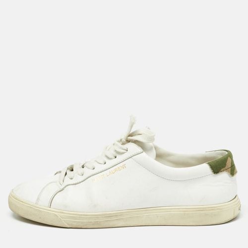 Saint Laurent Leather Court Classic Sneakers Size 40 - Saint Laurent Paris - Modalova