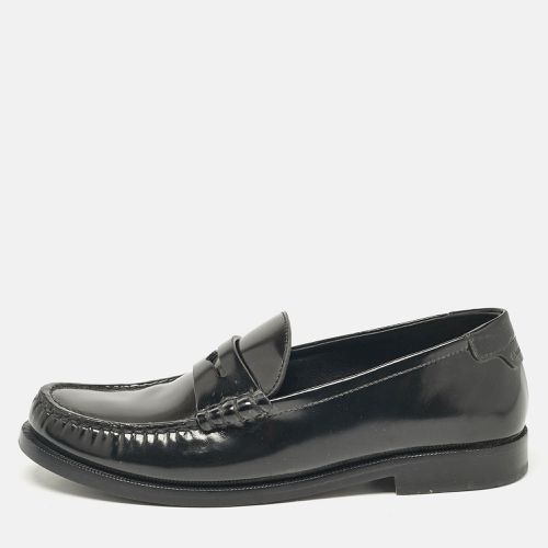 Saint Laurent Patent Leather Penny Loafers Size 36 - Saint Laurent Paris - Modalova