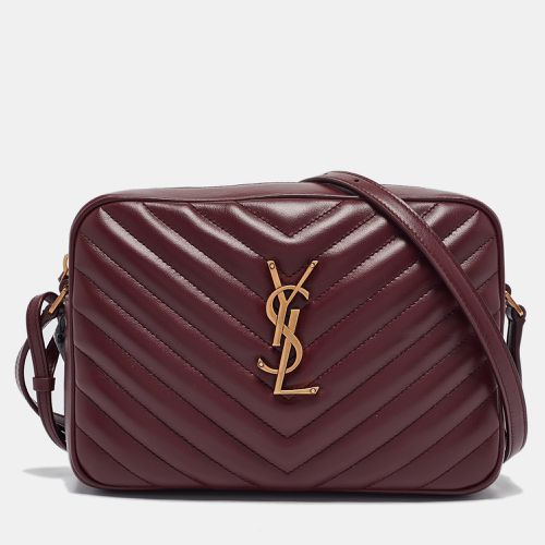 Saint Laurent Matelassé Leather Lou Camera Crossbody Bag - Saint Laurent Paris - Modalova