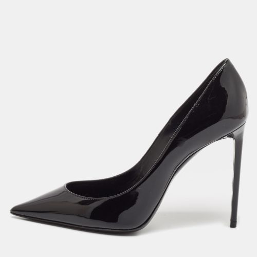 Saint Laurent Patent Leather Zoe Pumps Size 38 - Saint Laurent Paris - Modalova