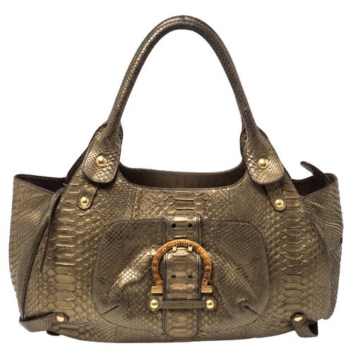 Python Shoulder Bag - Salvatore Ferragamo - Modalova