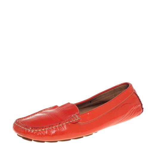 Patent Leather Slip On Loafers Size 38.5 - Salvatore Ferragamo - Modalova