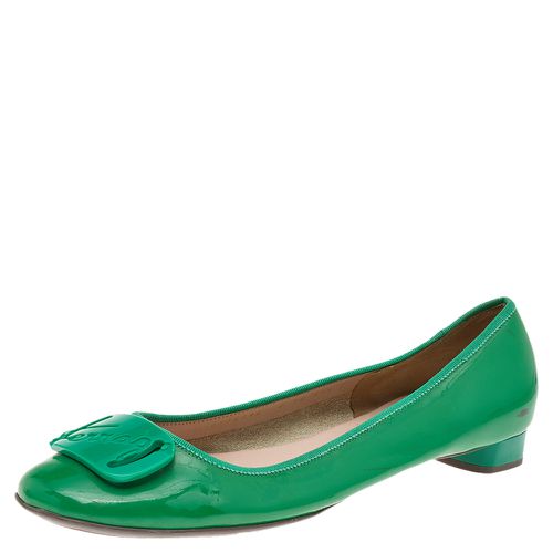 Patent Leather Ballet Flats Size 41 - Salvatore Ferragamo - Modalova