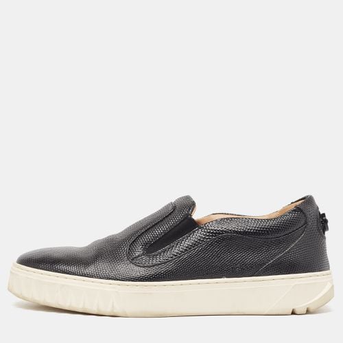 Lizard Embossed Slip On Sneakers Size 38 - Salvatore Ferragamo - Modalova