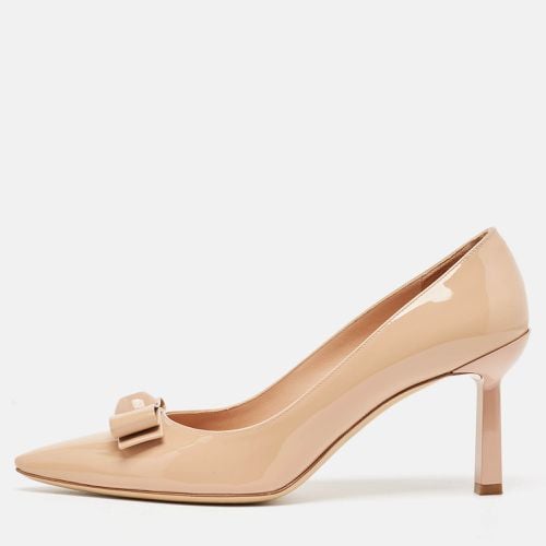 Patent Vara Bow Pumps Size 40.5 - Salvatore Ferragamo - Modalova