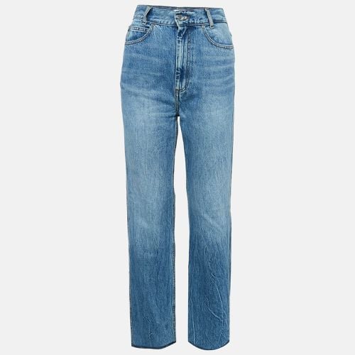 Faded Denim Straight Leg Jeans S Waist 26" - Sandro - Modalova