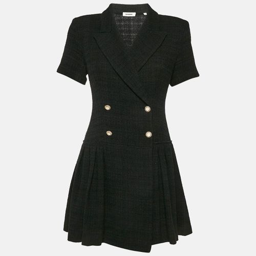 Tweed Double Breasted Mini Dress M - Sandro - Modalova