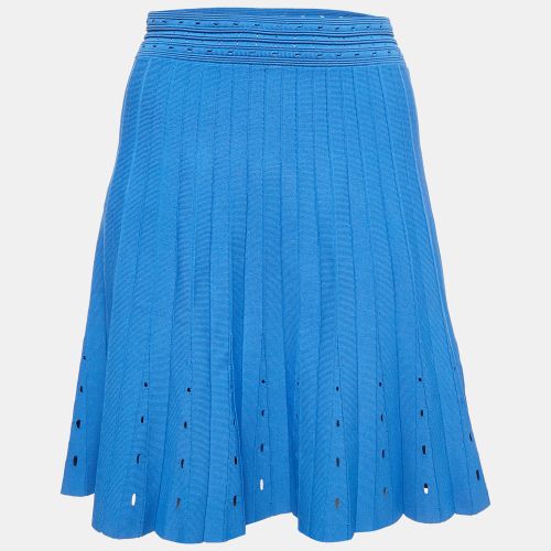 Knit Pleat Effect Mini Skirt M - Sandro - Modalova