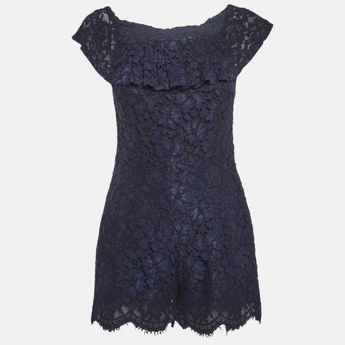 Lace Mini Scallop Hem Jumpsuit S - Sandro - Modalova