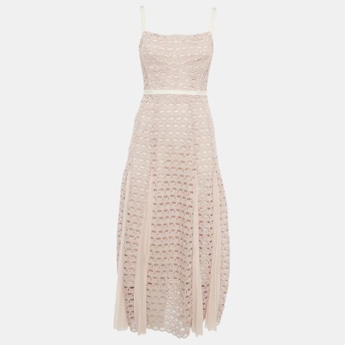 Lace Sleeveless Midi Dress S - Sandro - Modalova