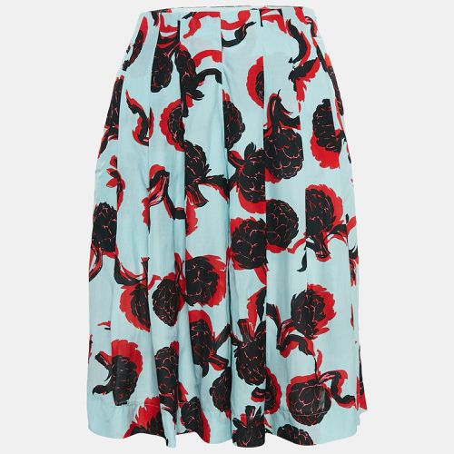 Floral Print Crepe Pleated Shorts M - See by Chloe - Modalova