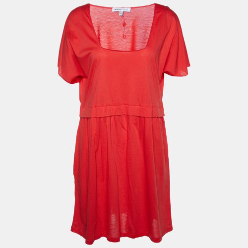 See by Chloé Coral Cotton Knit Mini Dress M - See by Chloe - Modalova