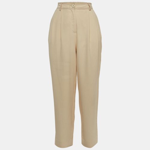 Crepe Stitch Detail Tapered Trousers M - See by Chloe - Modalova