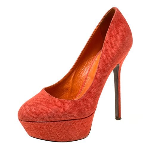 Canvas Platform Pumps Size 36.5 - Sergio Rossi - Modalova