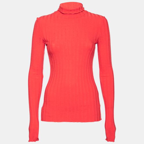 Rib Knit Long Sleeve Turtle Neck Sweater L - Simon Miller - Modalova