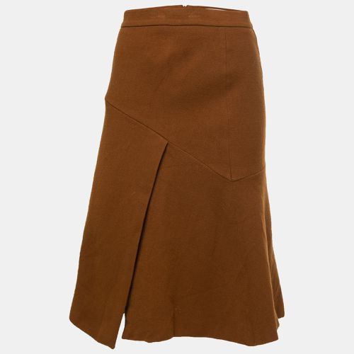 Sportmax Brown Wool A-Line Skirt M - Sportmax - Modalova