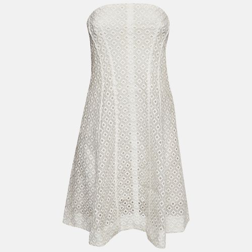 Broderie Cotton Tube Mini Dress M - Stella McCartney - Modalova