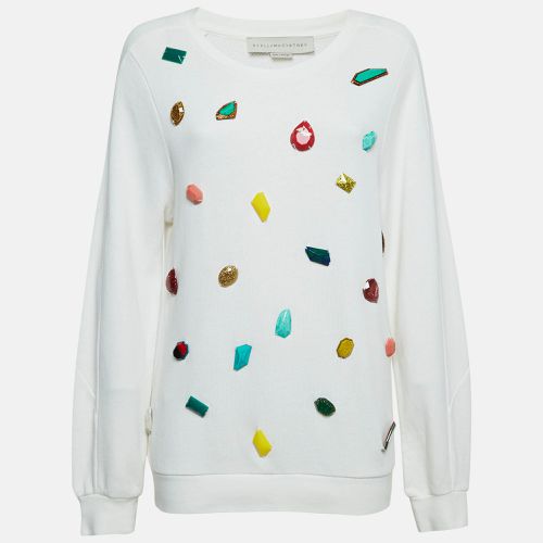 Natural Stones Detail Cotton Sweatshirt M - Stella McCartney - Modalova